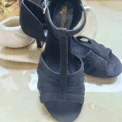 Here is a detailed look at our Classic Black suede heel. We focused on a design that offers both style and function, with a secure T-strap that keeps your foot in place during every step, spin, and turn on the dance floor.