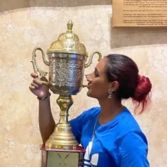 That feeling when you win. Kissing the Women's Singles Winner trophy after a hard fought tournament. This is the passion for tennis I bring to the court every single day.