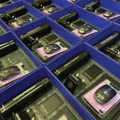 New joinee hampers designed to spark enthusiasm. These kits for Solytics Partners include branded tech essentials like a wireless mouse and flask, ensuring new team members feel equipped and welcomed.