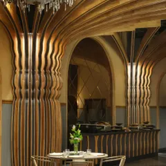 At Nishtara Banquet Hall, we crafted an environment of grandeur and warmth. The intricately detailed rubberwood columns and vaulted ceilings are inspired by Kolkata's rich architectural heritage, creating a memorable setting for significant life moments.