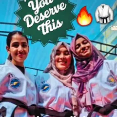 Celebrating our black belt girls. Their achievement is a testament to their dedication, hard work, and the empowering spirit of our XMF community.