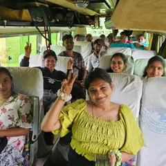 The journey is just as important as the destination. Our traveler buses are where strangers start to become friends, sharing laughs and stories on the road.