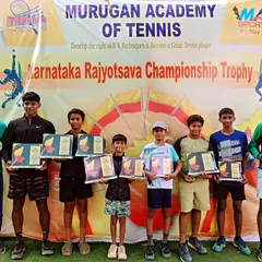 The winners of our Karnataka Rajyotsava Championship Trophy 2024. We host culturally themed tournaments that celebrate local heritage while providing a competitive platform for players of all ages.