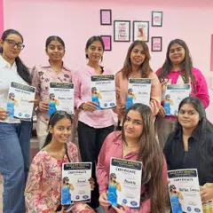 Meet my latest batch of certified nail technicians. Seeing my students graduate with the skills and confidence to start their careers is the best feeling. This is what my academy is all about.