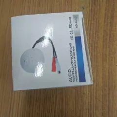 For complete surveillance, I can add audio recording capabilities. This audio surveillance microphone can be integrated with your CCTV system to capture clear sound along with video.