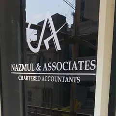 Our official branding for Nazmul & Associates, Chartered Accountants, displayed proudly at our Bangalore location.