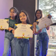 More happy faces from our 2025 summer camp. We love recognizing the progress of our students and giving them a sense of accomplishment.