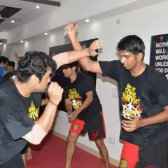 It starts with the basics. This is where it all began, drilling fundamental blocking and striking techniques to build a solid defensive foundation.
