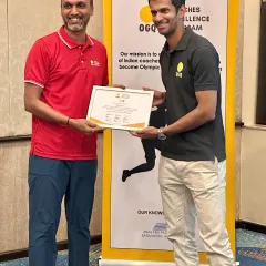My Chief Coach from PBA JP Nagar receives his certificate for completing the OGQ Coaches Excellence Program. I invest in the continuous learning of my coaching team to ensure we always provide the best training.