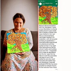 A client's trust is everything. This recommendation speaks to the journey of building that trust over time, culminating in a request for a personalized Vaastu remedy like this Abundance Tree.