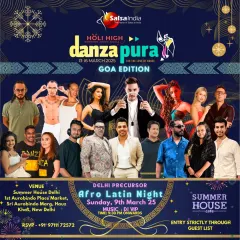 We are proud to host major events like the official precursor party for the Danzapura Latin Dance Festival. This poster shows our connection to the larger dance scene, bringing international artists and the entire Delhi dance family together for a massive celebration.