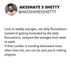 Look at your weekly weight averages, not the daily fluctuations. If the average number is trending downward over time, you can be sure you're making progress, even if the scale goes up some days.