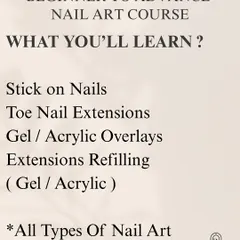 Once you master the basics, we move on to advanced skills. This includes gel and acrylic overlays, extension refilling, and even toe nail extensions, giving you a complete set of services to offer.