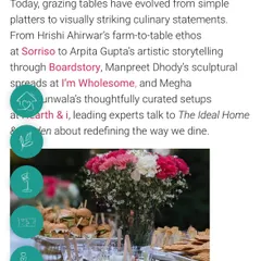 I am honored to be featured in The Ideal Home & Garden as a leading expert redefining dining with my farm-to-table ethos. It is a privilege to be recognized for my commitment to artistic and thoughtfully curated culinary statements.