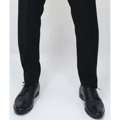 The right pair of shoes grounds your entire look. These classic black lace-up formal shoes are the perfect, versatile choice for any tuxedo or formal suit.