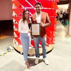 We were honored to receive the Best Young Practices Architecture award from the Institute of Indian Interior Designers (IIID) at the Antarya Awards. This recognition is a testament to our team's hard work and creative vision.
