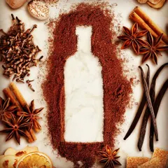 Can you guess the spirit? I use a wide range of spices like star anise, cloves, and cinnamon sticks to create my own infusions and syrups.