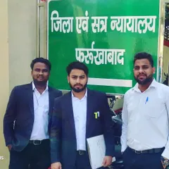 With my colleagues at the District & Sessions Court in Farrukhabad, ready to provide dedicated legal representation.