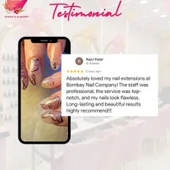 "Top-notch," "professional," and "flawless" are words we love to hear. My team works hard to ensure every service, whether it's a facial or nail extensions, delivers beautiful and long-lasting results.