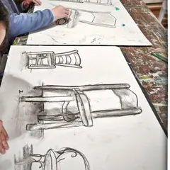 Understanding perspective is a crucial skill for any artist. In this class, young students practice drawing objects with depth and dimension, learning the fundamentals of realistic sketching.