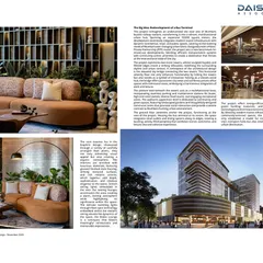 We were thrilled to be featured in Society Interiors & Design. This spread showcases our Midas Lounge project and the redevelopment of a bus terminal, highlighting our work in creating memorable interior spaces and transforming urban infrastructure.