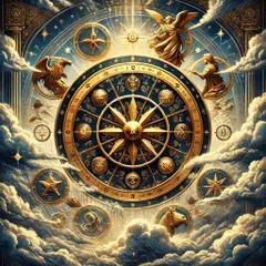 The Wheel of Fortune signifies that change is the only constant. This card teaches us to flow with life's cycles, trusting that every turn, whether up or down, brings new opportunities for growth.