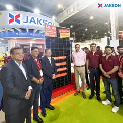 Our leadership team stands with Shri P.K. Singh at the launch of our highest-rated solar module, the 'Helia NXT R'. This product, with an efficiency of up to 23.34%, reinforces our dedication to quality, innovation, and powering India's clean energy transition.