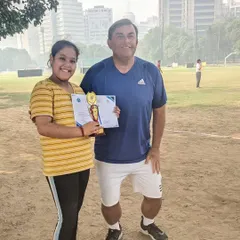 The winner of our U8 Girls event at the Accelerate Tennis Junior Championship. It is wonderful to see young players compete with so much enthusiasm.