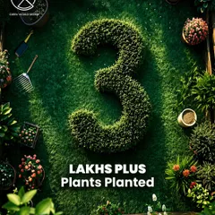 3 Lakhs plus plants planted. Every plant is a data point in a larger system, contributing to healthier air, lower temperatures, and more productive environments. This is our impact, rooted in the ground.