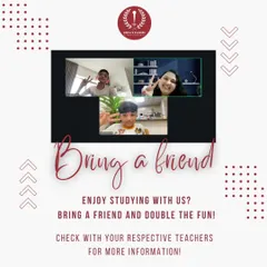 Learning is always better with a friend! We encourage our students to bring a friend to class for a free trial lesson. It's a great way to share the fun and learn together.