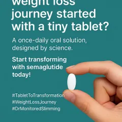 What if your entire weight loss journey could start with something as simple as this? This once-daily oral tablet is a cornerstone of my program, designed by science to help you manage cravings and feel full, making your path to a healthier weight simpler and more sustainable.