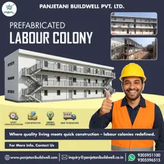 This is a prime example of our prefabricated labour colony solutions. We design and construct multi-story housing that is cost-effective, energy-efficient, and can be deployed rapidly, providing quality living spaces for workforces on-site.