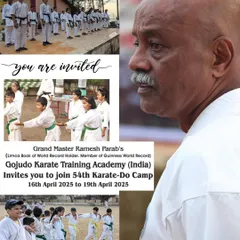An invitation to transform your practice. Our camp, led by Grand Master Ramesh Parab, is a unique opportunity for students of all levels to learn, grow, and test their skills in a focused environment.