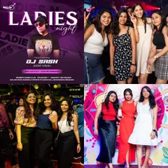 Capturing the mid-week magic. This collage shows different groups of friends enjoying the music and atmosphere at one of my Ladies' Nights.