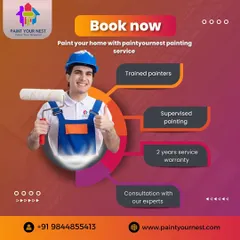 When you book with me, you get trained painters, supervised work, a 2-year service warranty, and expert consultation. I ensure a high-quality, reliable service from start to finish.