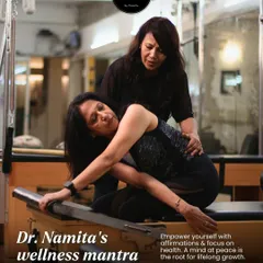 This is what I love most about my work: being right there with you, guiding you through each movement. It’s not just about the exercise; it’s about making sure you feel supported and your form is correct so you get the most out of every session. This is my wellness mantra in action.
