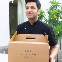 Another shot of Masterchef India's host, Chef Kunal Kapur, representing his exclusive collaboration with us, bringing his signature flavors to your dining table.
