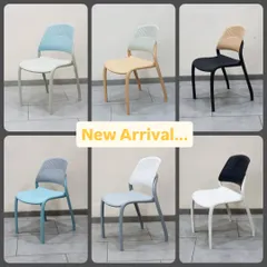 These premium multipurpose chairs are a new arrival, available in a variety of dual-tone colors. Their robust and stackable design makes them ideal for food courts, cafeterias, and training rooms.