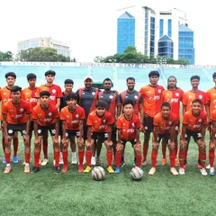 The BPSS FC U-21 team, ready for their KSFA Youth Premier League match. These players represent the pinnacle of our youth program, demonstrating advanced skill and tactical discipline.