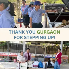 On World Environment Day, we thank Gurgaon for helping us stop over 361,000 kg of dry waste from choking the planet. Drop off your waste at our collection units and be part of the solution.