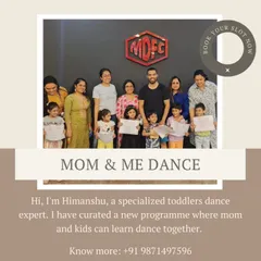 Create beautiful memories with your little one in our special 'Mom & Me' dance program. It's a wonderful opportunity to bond, laugh, and learn some fun moves together.