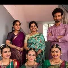 Congratulations to the new Vidushis of Nrithyakuteera! These dedicated students cleared their post-vidwath exams with first-class honors, balancing their academic studies and dance with such grace.