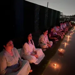 Under the glow of the full moon, we gather for sacred meditation ceremonies. Surrounded by candlelight, we connect to a powerful stillness, releasing what no longer serves us and setting intentions for the path ahead. It is a truly magical experience.