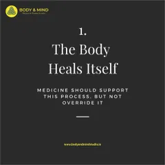 One of my guiding principles is that the body has an innate ability to heal itself. My role as a practitioner is to support and facilitate this natural process, not override it.