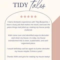 For this client with a busy job and frequent travel, a one-day transformation made all the difference. We turned a cluttered house into a clean, sustainable, and well-organized place, and she's already planning to have me back for regular maintenance.