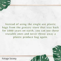 We explain the long-term impact of single-use plastic bags, which can persist in the environment for a thousand years. Our reusable bags offer a simple and effective way to break this cycle of waste.