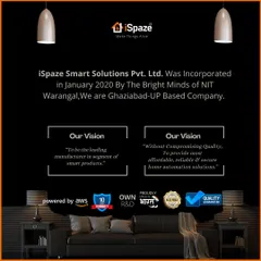 Our vision is to be the leading manufacturer of smart products in India, providing the most affordable, reliable, and secure home automation solutions without compromising on quality.