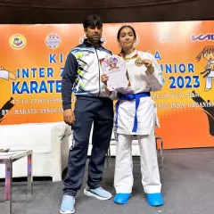 Another proud moment with our sub-junior champion. Her victory is a result of consistent hard work and the right guidance. This is just the beginning for her.