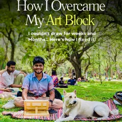 I've been there, stuck in a creative rut for weeks or months. This post is about how I overcame my art block, not by forcing it, but by being gentle with myself and rediscovering the joy in the process.