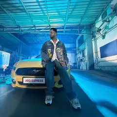 Another shot from the "Backseat" shoot, this time with a Mustang. We always bring the best visuals to match the energy of the track.